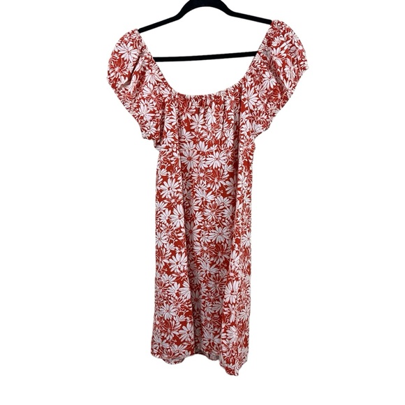 NWT Madewell Marge Button Up Mini Dress in Abstract Flora Sz 10 - Picture 7 of 7